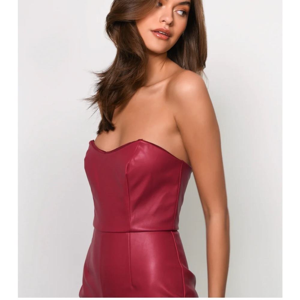 Hutch Faux Leather Jumpsuit - Picture 2 of 8